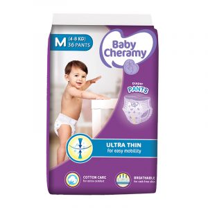 Baby Cheramy Pull Ups Medium -36’S