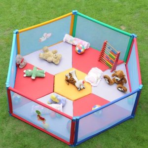 Hello Kids 6 Panel Baby Playpen