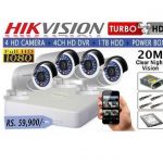 full HD Camera + 1080p Full HD 4 Channel DVR System