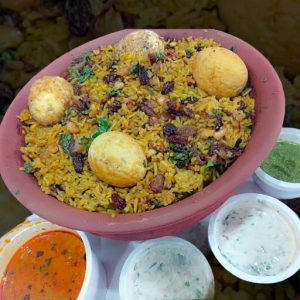 Biriyani With Clay Pots